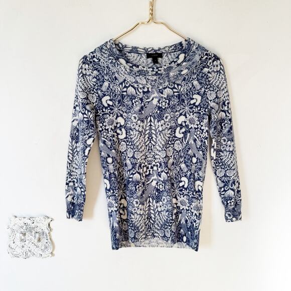 J. Crew Tippi Merino Wool Mermaid Sweater XS - Picture 3 of 8